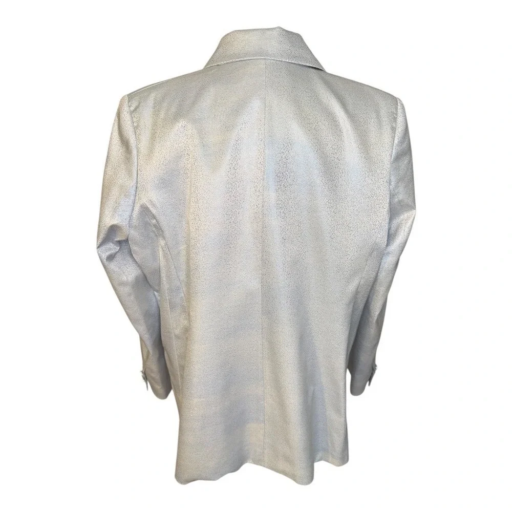 Paul Joe Paris Metallic Sheen Blazer Pants Suit Set Women Size‎ 40 US Medium (8)